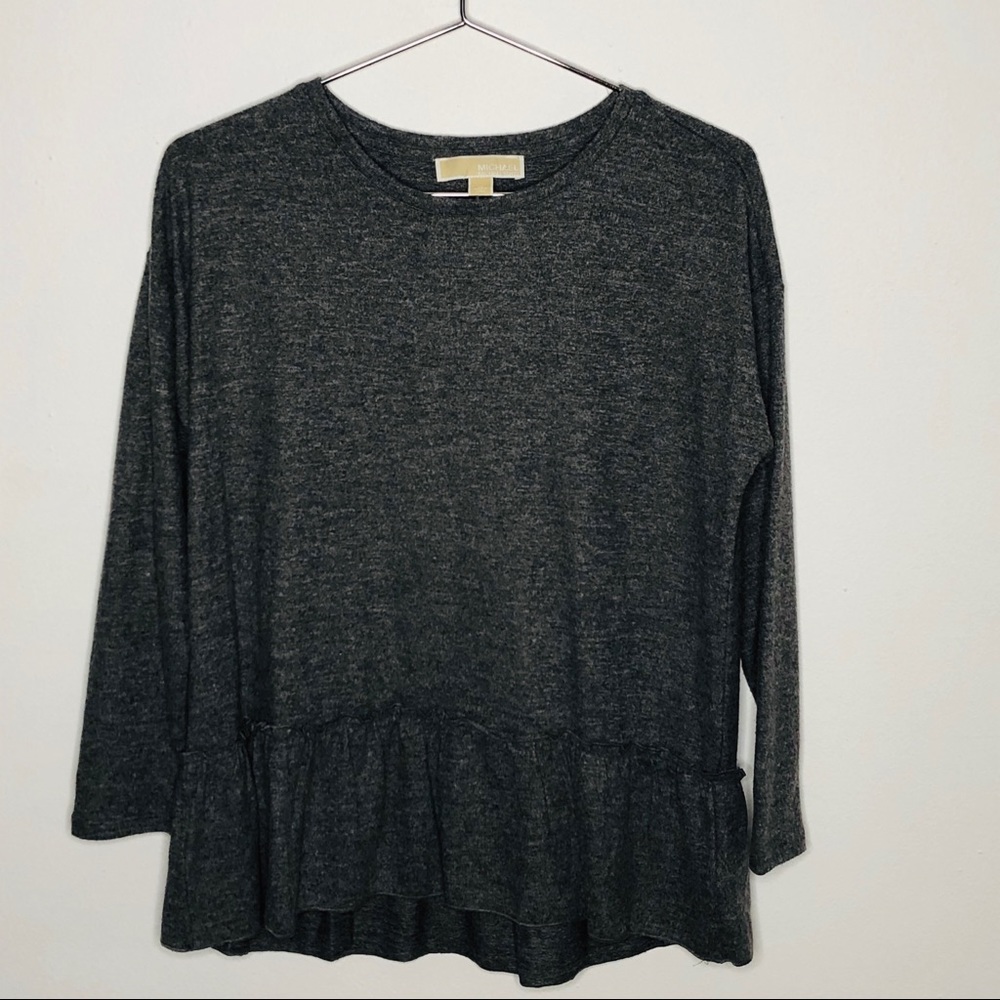 Michael Kors Derby Grey Top Sweater Medium